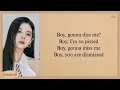 ITZY Boys Like You Lyrics