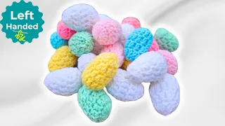 Download How to Crochet the FASTEST Crochet Egg Left Handed! MP3