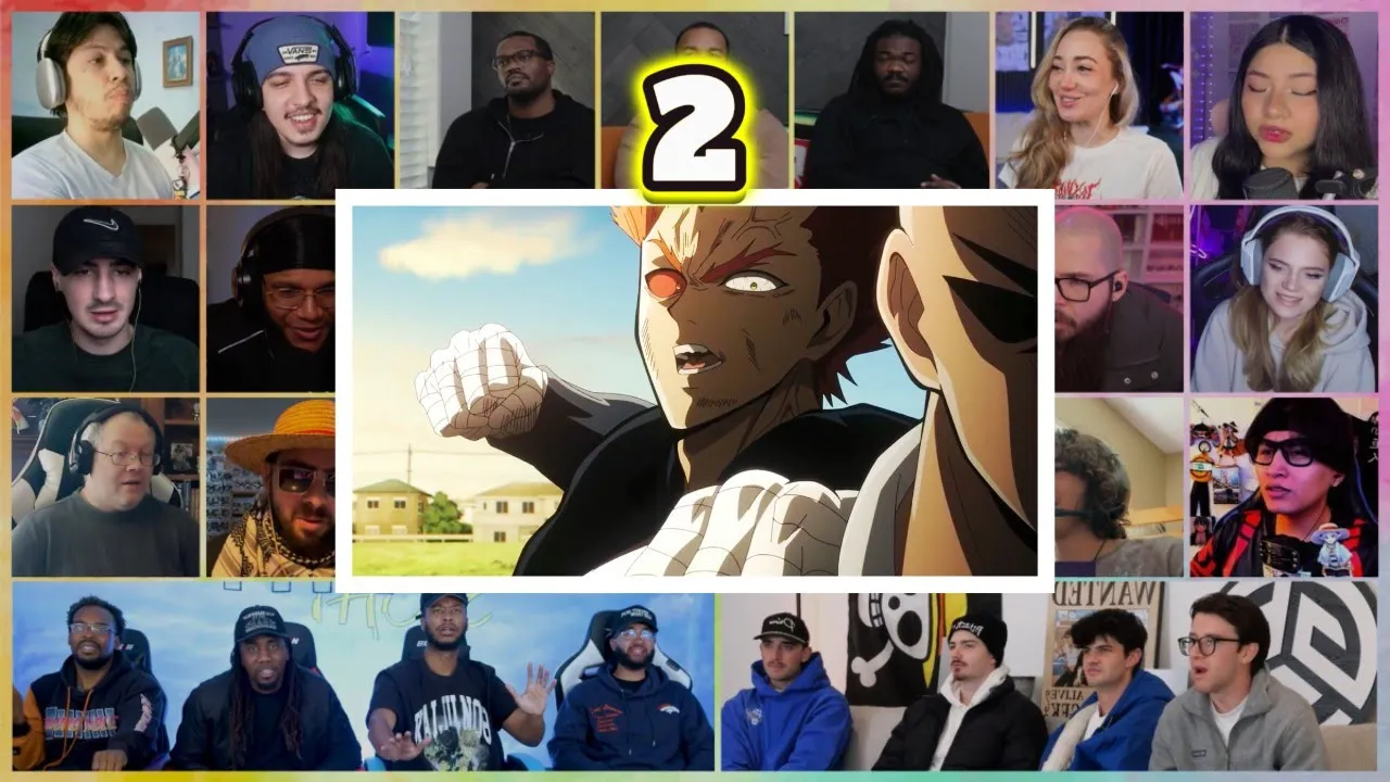 One Punch Man Season 3 Episode 2 Mega Reaction Mashup | ワンパンマン