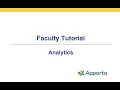 Faculty Tutorial Analytics