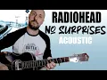 Lagu No Surprises Radiohead Easy Acoustic Lesson