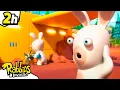 Download Lagu O Mad Rabbid fica mais louco! | Rabbids: A Invasão Brasil | Desenho animado | Compilação 2H