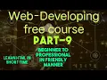 HTML part-9 Anchor tag