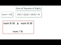 C Program To Find Sum of Squares of Digits using Recursion