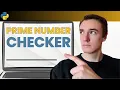 Prime Number Checker in Python The easy way