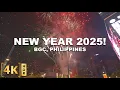Lagu WELCOMING 2025 IN THE PHILIPPINES! BGC NEW YEAR 2025 Fireworks Show! Bonifacio Global City, Taguig