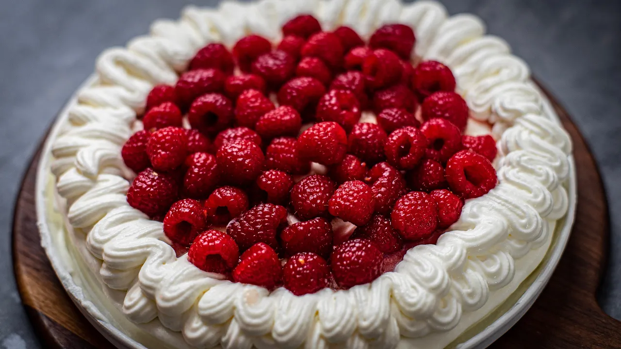 Bolo de Framboesas