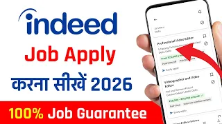 Indeed job apply kaise kare 2026 How to apply job on Indeed app Indeed app use karna sikhen