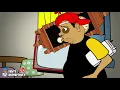 The Thief and the Old Lady. Animated Joke