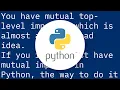 AttributeError module object has no attribute