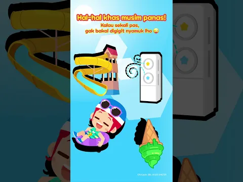 Kalau sekali pas, gak bakal digigit nyamuk lho 😜｜#JunyTony #Shorts
