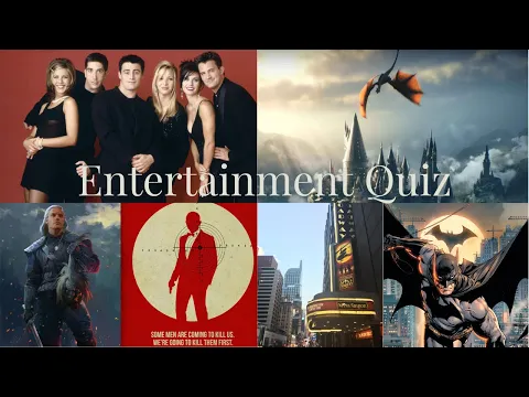 Entertainment Quiz Test your knowledge with 20 Trivia Questions Movies TV Series Music