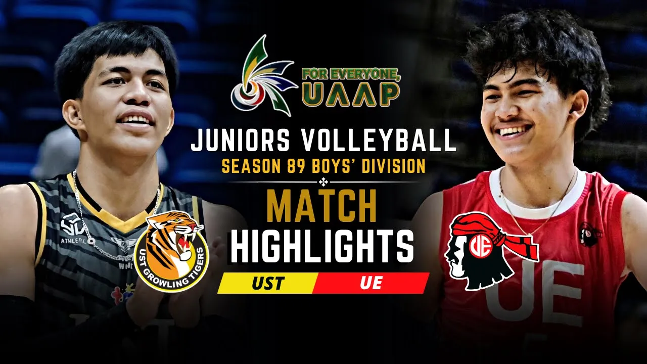 UST VS. UE Full Game Highlights | UAAP Season 89 Boys' High School Volleyball