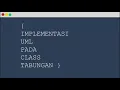 Implementasi UML Class Diagram Pada Class Tabungan Java