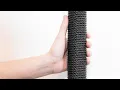 Exposed pipe cover using rope DIY