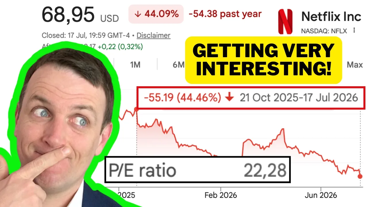 Netflix Stock Crash Makes It a Much Better Buy!