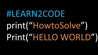 Python Programming Tutorial 1 Function call print function String Literals Language Features