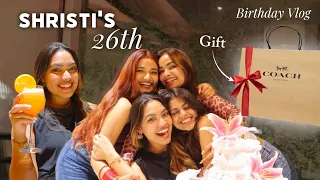 They Traveled Just to Surprise Me! 🥹🎂 | Shristi’s 26th Birthday Vlog | #birthday #theshuklasisters 