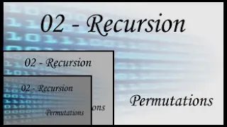 Recursion - 02