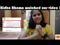 Ridho Rhoma watched our video !!