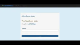 SIMPLE ATTENDANCE RECORD SYSTEM IN PHP Source Code Projects Review