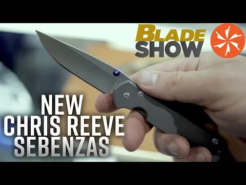 Download MP3 New Chris Reeve Sebenza 31 Knives at BLADE Show 2019: Knife Center