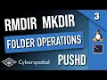 How to Add and Remove Folders in Linux rmdir mkdir pus