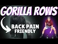 Gorilla Row The kettlebell GORILLA ROW is great for low back pain sufferers TRY IT