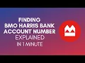 How To Find BMO Harris Bank Account Number In 2024