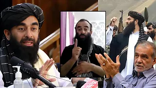 خشم ایران از سخنان حمید خراسانی و هشدار تند ذبیع الله مجاهد Taliban Official S Warning To Iran 