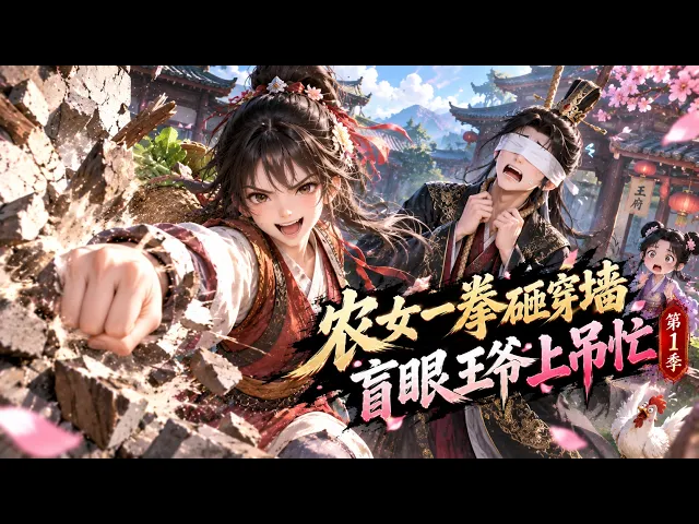 农女一拳砸穿墙，盲眼王爷上吊忙