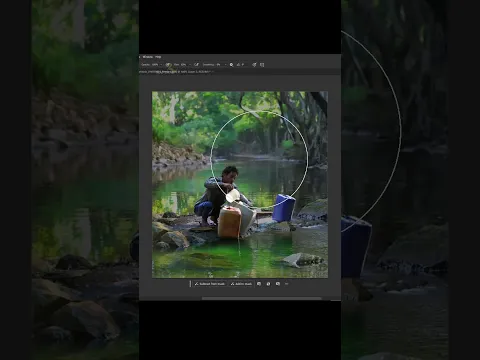 Human Interest Image Editing Generative Fill Photoshop #photoshop #generativefill #generativeai