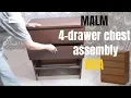 MALM 4-drawer chest assembly - IKEA