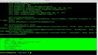 Linking Buttons to Functions in Python and Qt4-designer - Linux