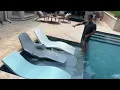 Part 5 of 7 In-Pool Lounger Comparison Space Requirements of Ledge Lounger Tenjam Shayz Kai