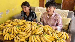 Banana Challenge 😂 | Kaun Jeetega?