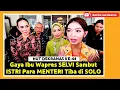 Download Lagu Gaya Ibu Wapres SELVI GIBRAN Sambut Para Istri MENTERI Hadir di SOLO HUT Dekranas Ke-44