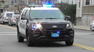 Everett MA Police Responding x3