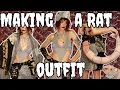 Making an Upcycled Rat Costume for the Ren Fair DIY
