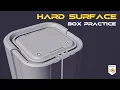 Simple easy hard surface box practice in Blender