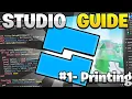 Downloading Studio Printing Your First Script Beginner s Guide to Roblox Scripting