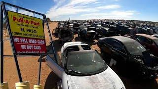 Pull-A-Part Junkyard Walk Around in El Paso Discovering the GM Section s Best Salvage Finds