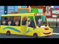 Schoolies Wheels On The Bus, Nursery Rhymes educational video for kids and babies