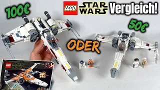 Deshalb ist der Neue so 'billig' ...  | LEGO Star Wars 'X-Wing' Vergleich! | Set 75301 VS 75218
