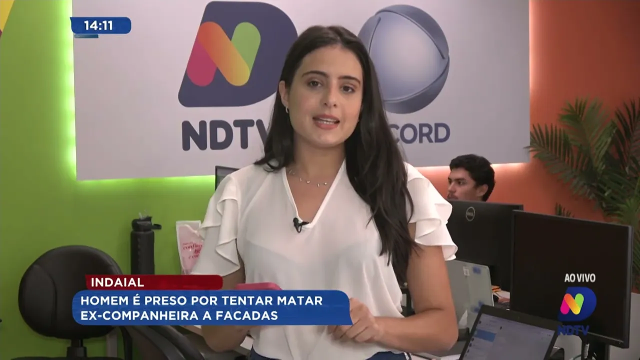 Homem é preso por tentar matar ex-companheira a facadas em Indaial