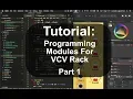 Tutorial Programming Modules for VCV Rack - Part 1