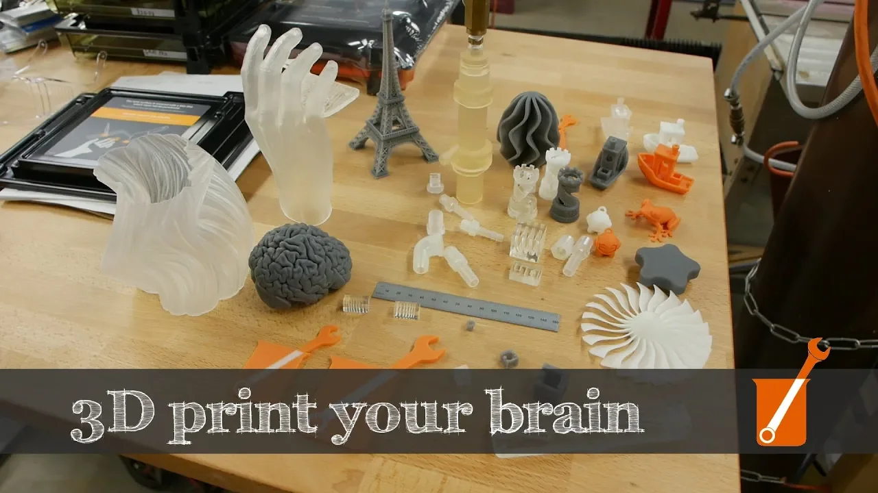 3D print your brain, timelapse, high-res microfluidics, custom colors...
