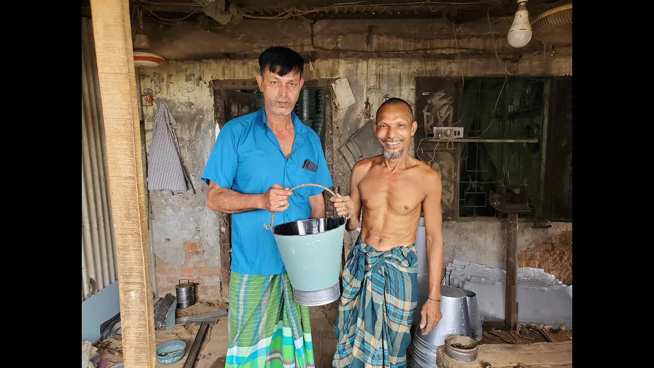How Hand Made Water Bucket Made | Wonderful Skills