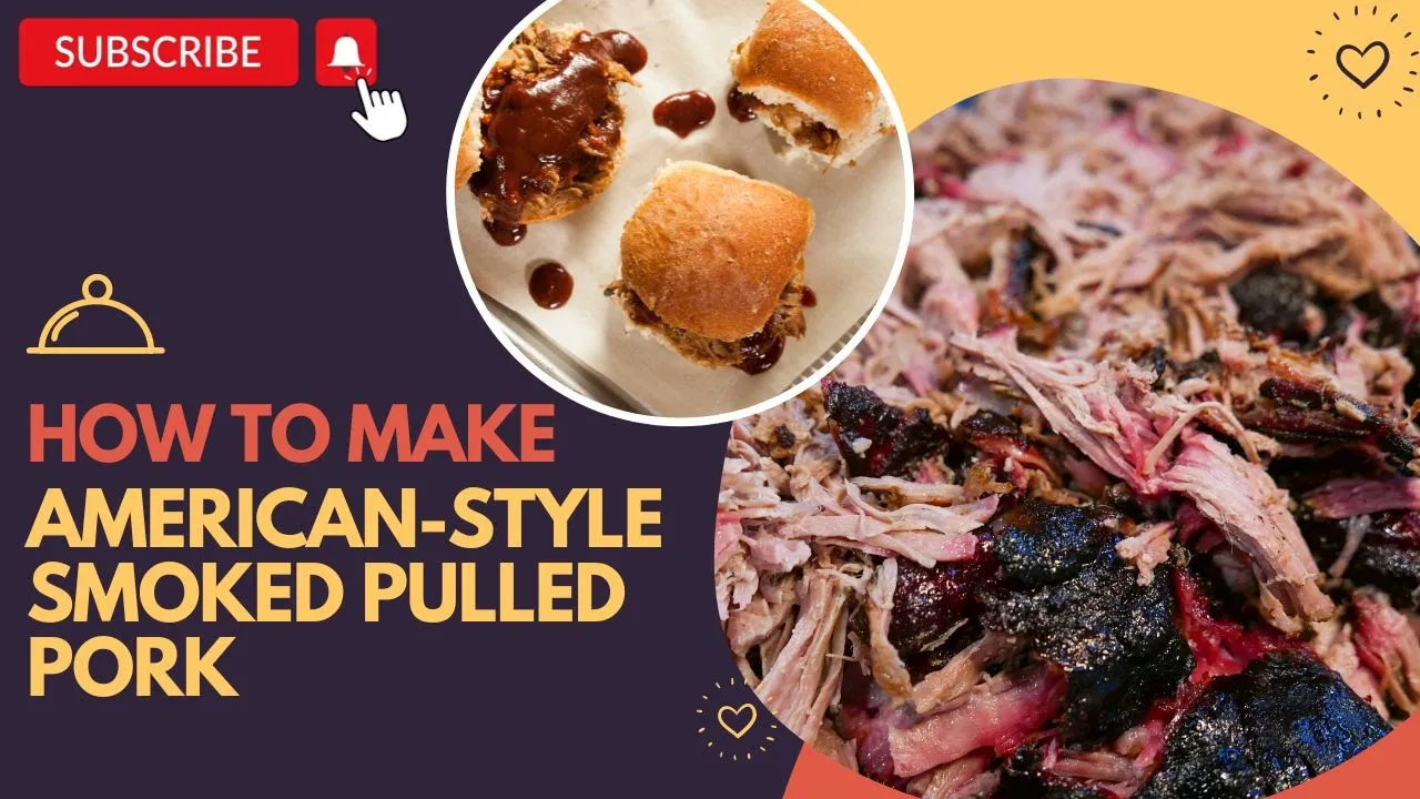 American-Style Pulled Pork Smoked & Slow Cooked Recipe   Smoky Pulled Pork Sliders with BBQ Sauce