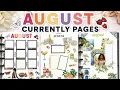 August 2026 Currently Pages 3 Planner Setups Catch All Wellness Social Media